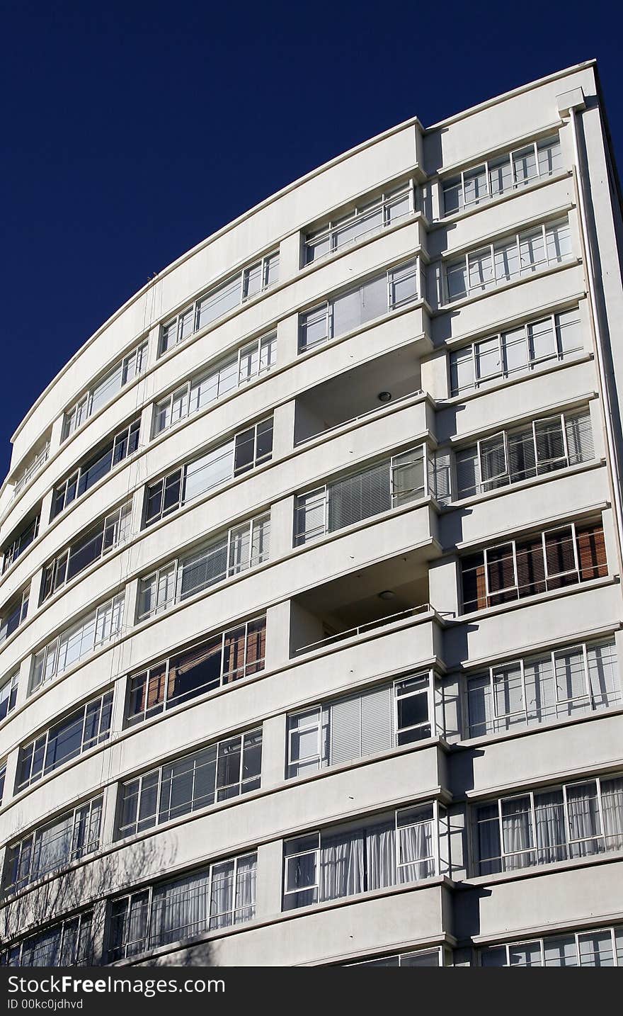 Modern Tall Urban Residential Apartment Building In Sydney, Australia. Modern Tall Urban Residential Apartment Building In Sydney, Australia