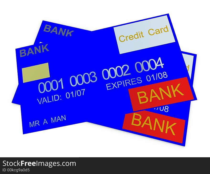 An image of some credit cards a good image for banking related concepts. An image of some credit cards a good image for banking related concepts.