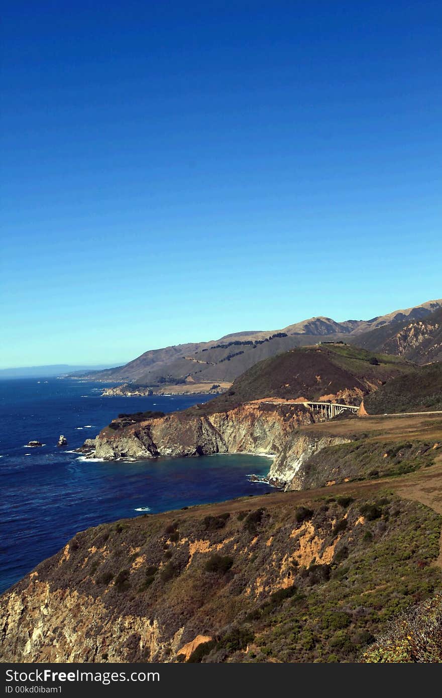 Beautiful Big Sur California, Highway One Coast. Beautiful Big Sur California, Highway One Coast