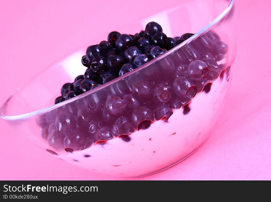 Yogurt Blueberries