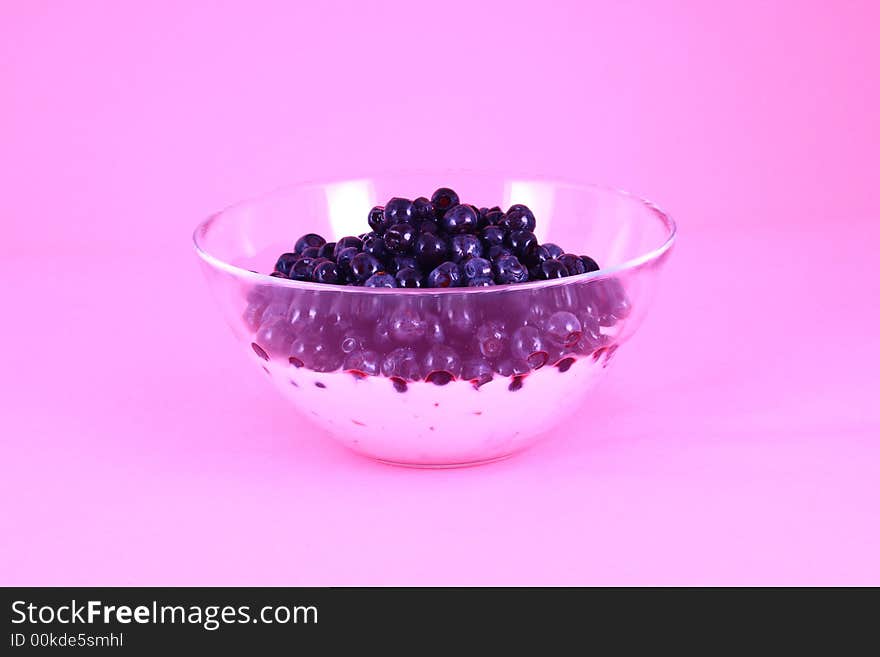 Yogurt Blueberries