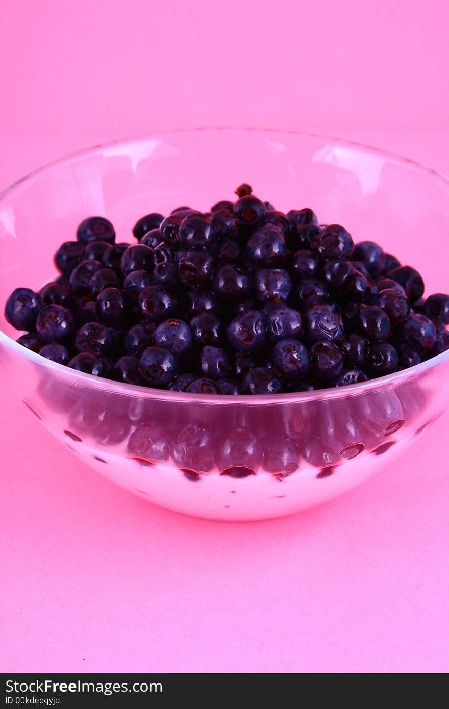 Yogurt Blueberries