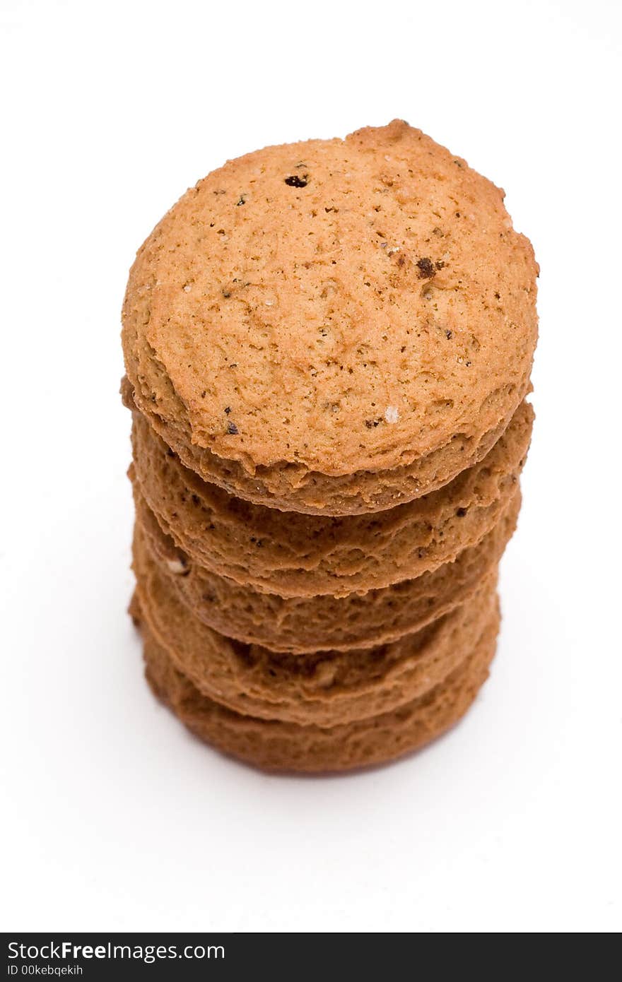 Tower from biscuits