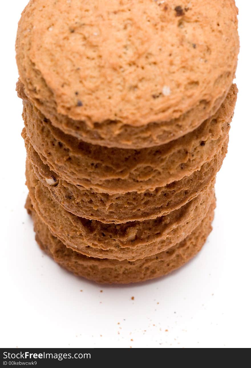 Tower from biscuits