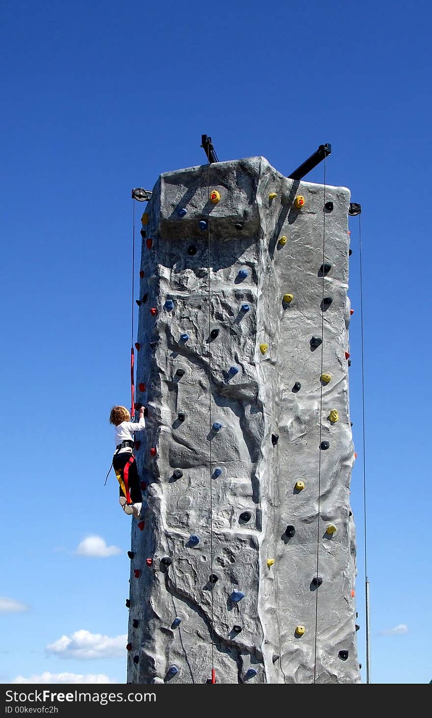 Young Rock Climber