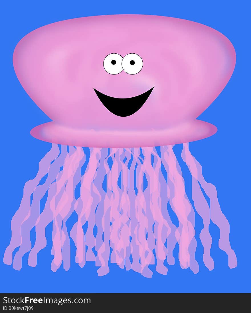 Cartoon Jellyfish