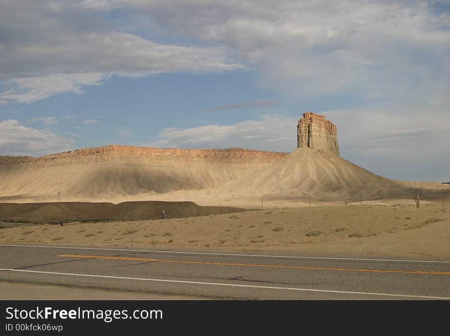 The mesas of southwestern Colorado can be very distinctive. The mesas of southwestern Colorado can be very distinctive.