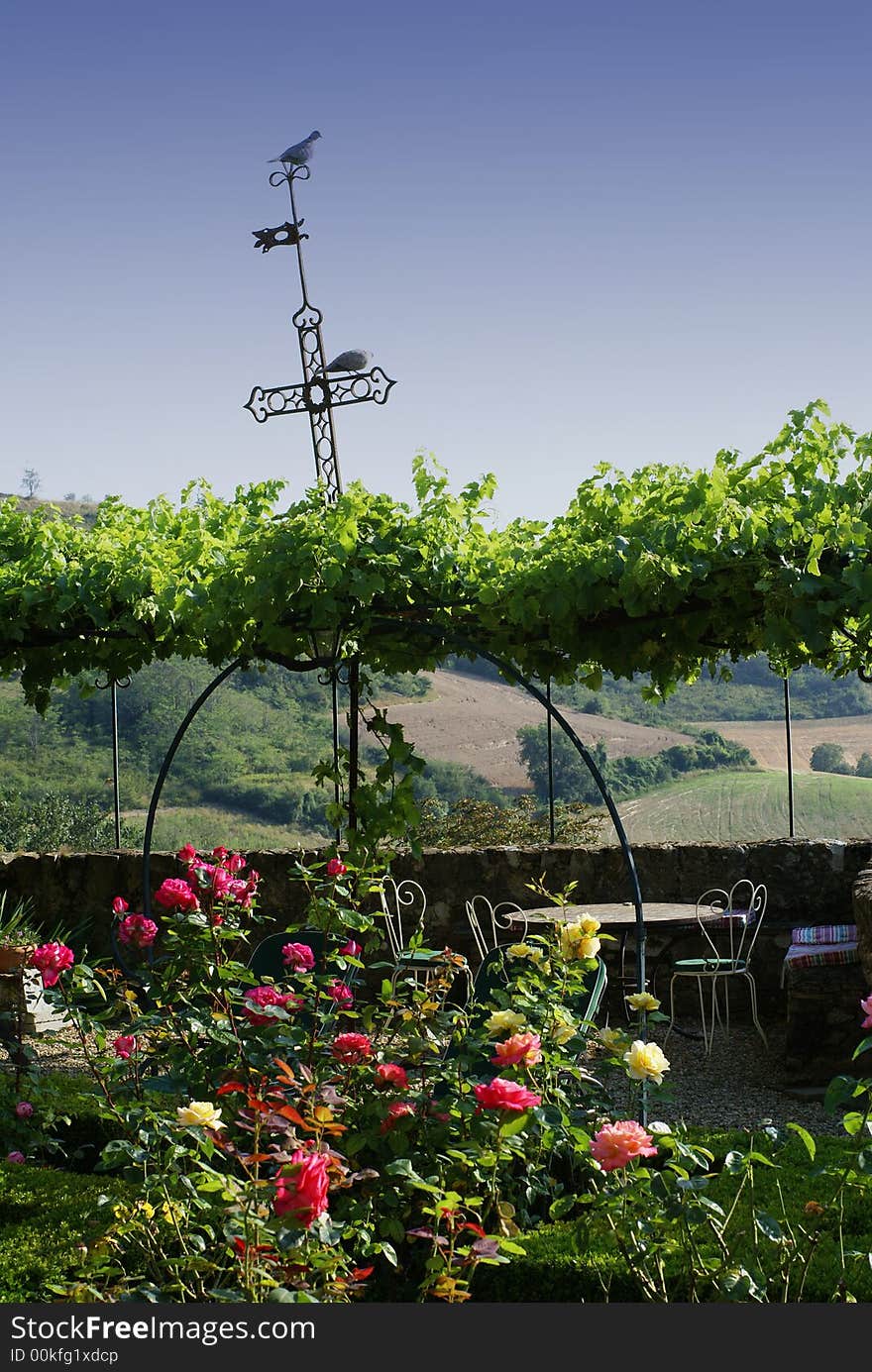 Formal Garden in Provence