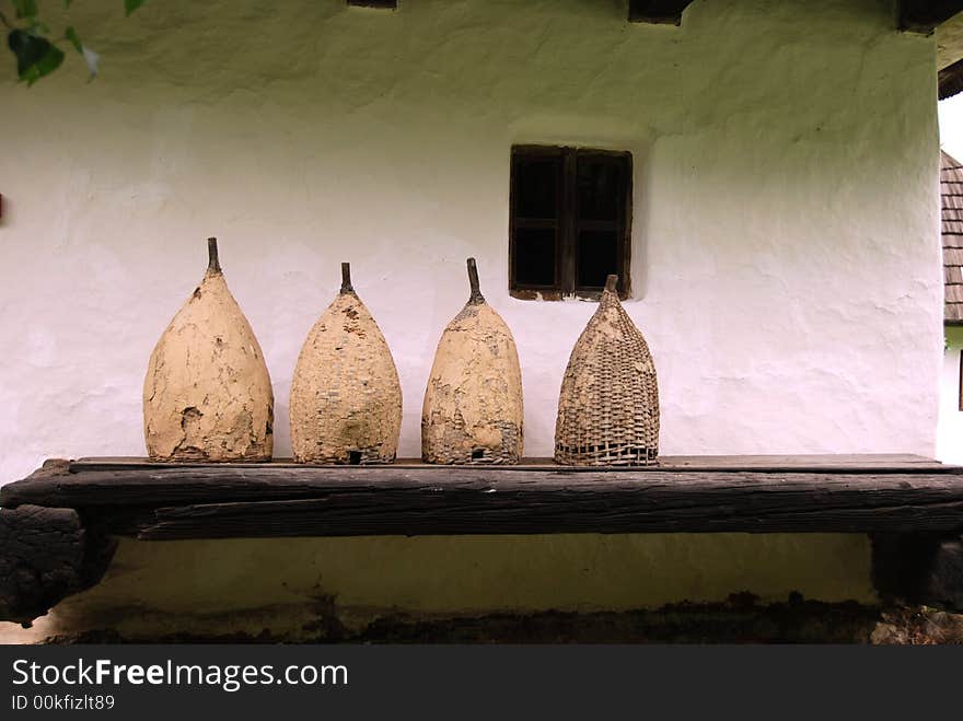 Hives at the Bran Museum. Hives at the Bran Museum