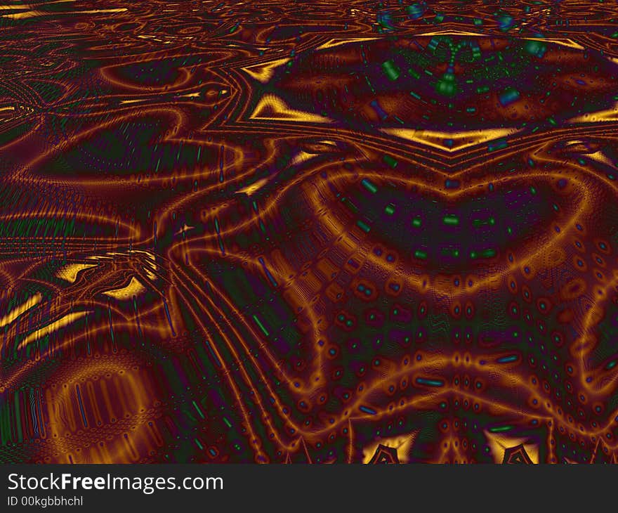 High resolution abstract fractal image created digitally. High resolution abstract fractal image created digitally