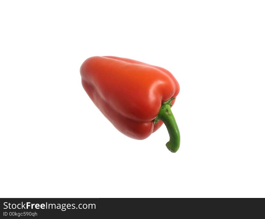 Isolated Bulgarian pepper