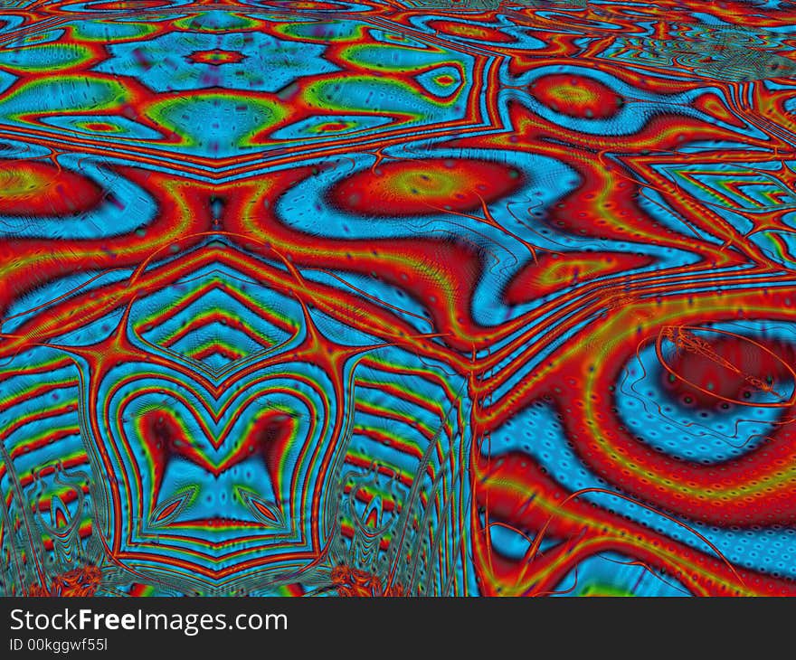 High resolution abstract fractal image created digitally. High resolution abstract fractal image created digitally