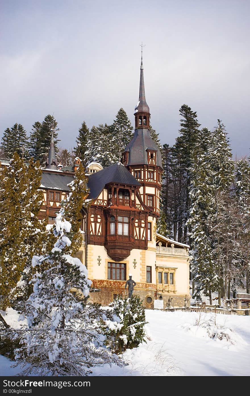 Pelesh castle in Romania, Sinaia