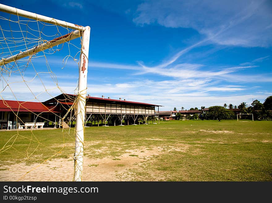 Old Rundown Soccer Field