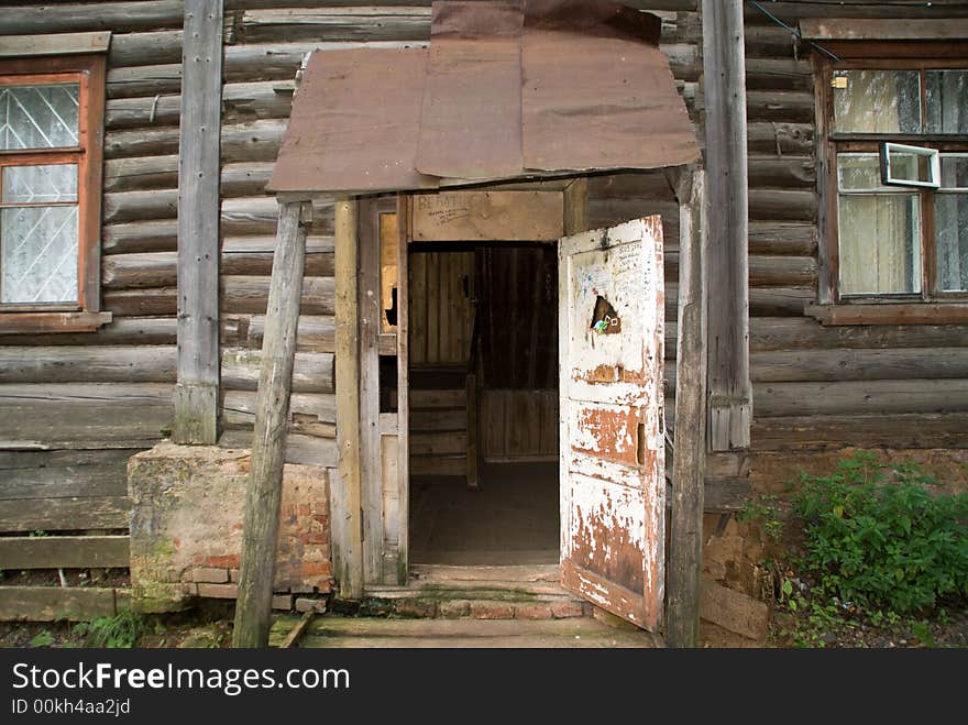 Entrance to the old house