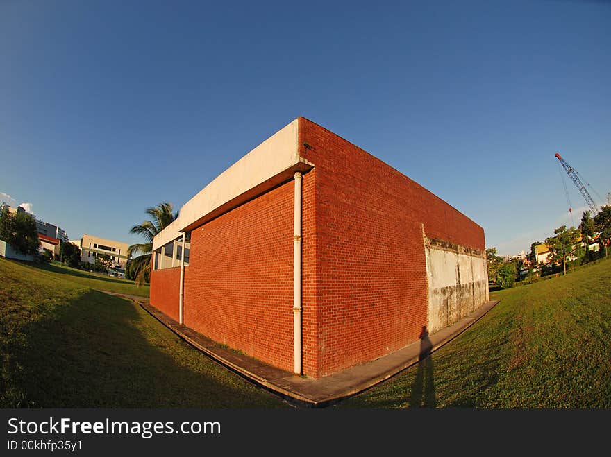 Red brick building