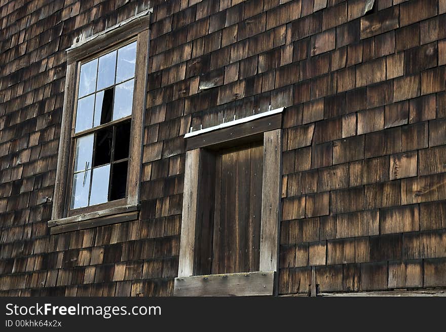 Barn Window And Hay Chute