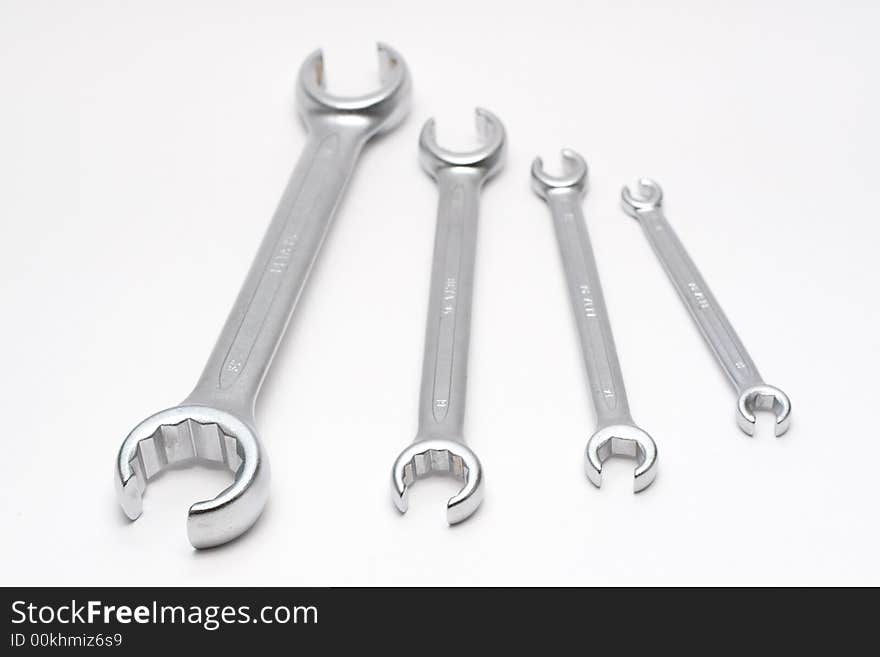 Wrenches Isolated