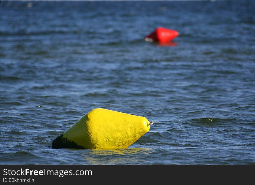 Two buoys