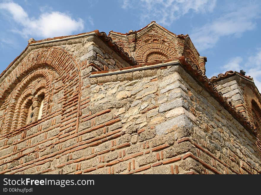 Antique architecture, Ohrid lake Kaneo - Macedonia