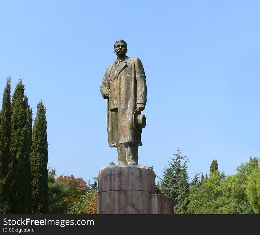 Monument Maxim Gorky