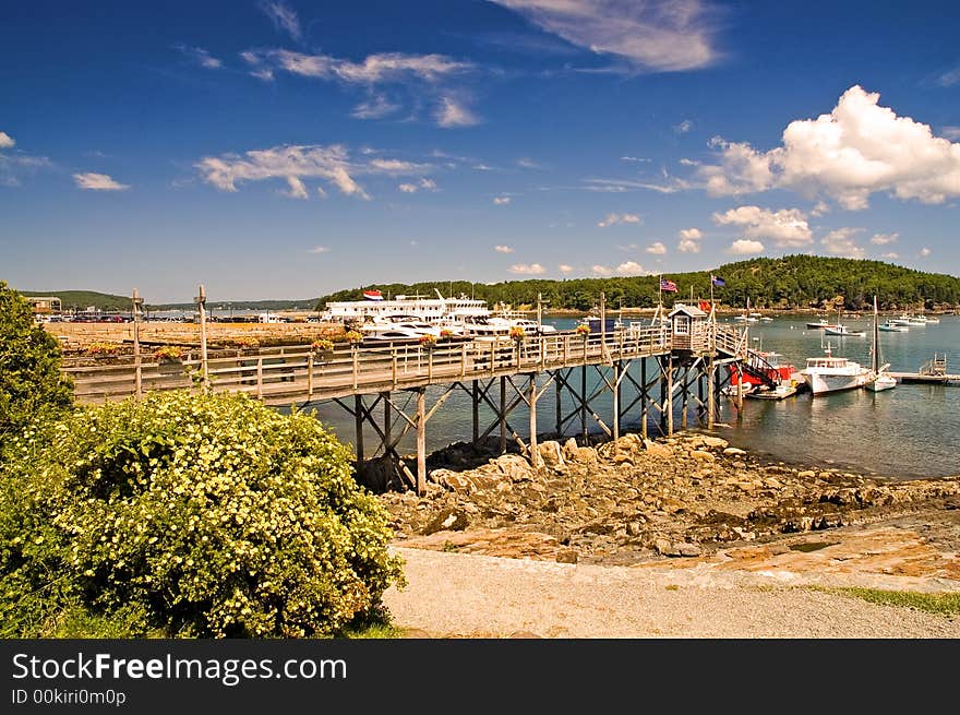 Maine Coastal Harbor And Wharf