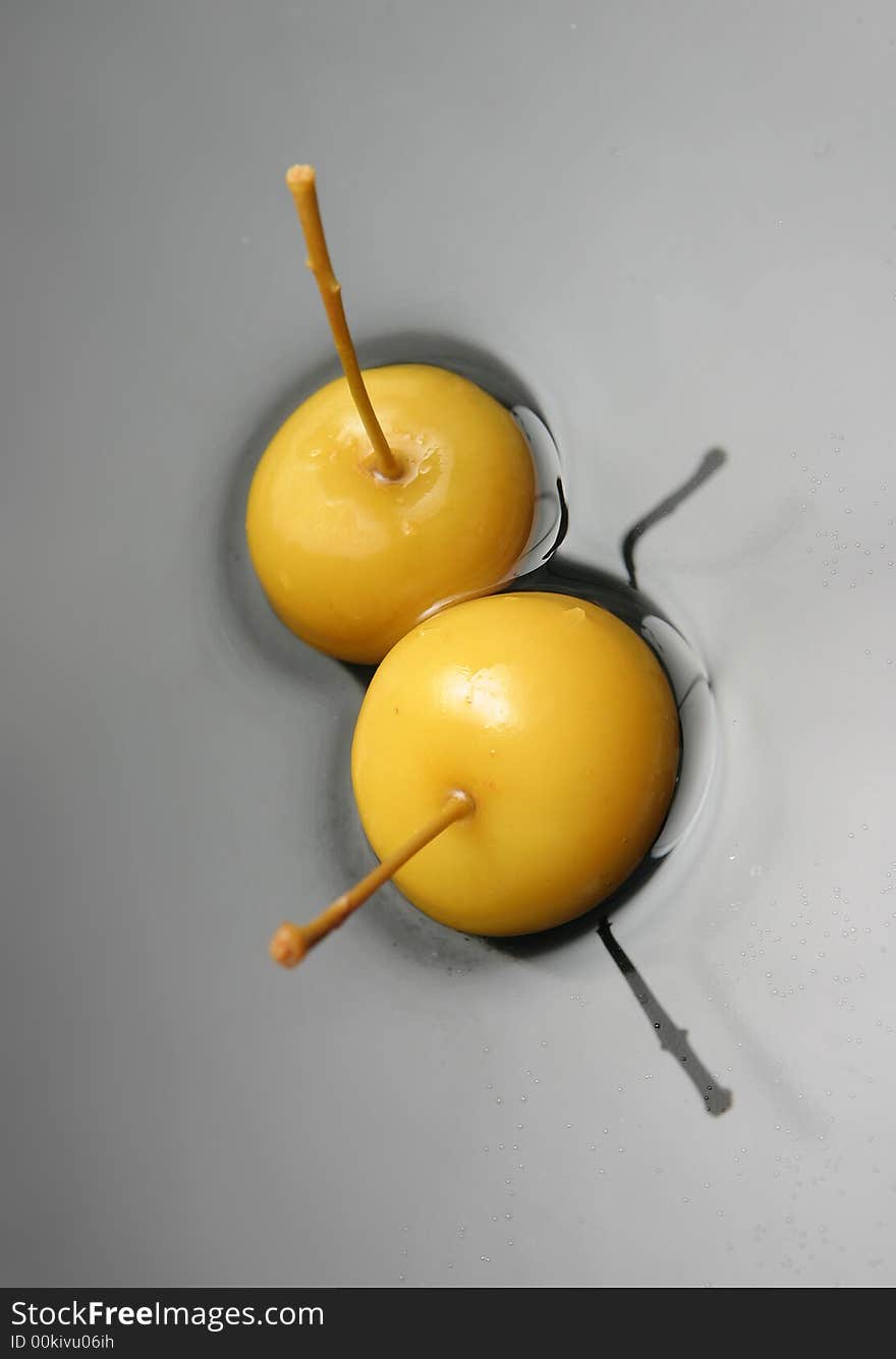 Fresh Fruits In Water