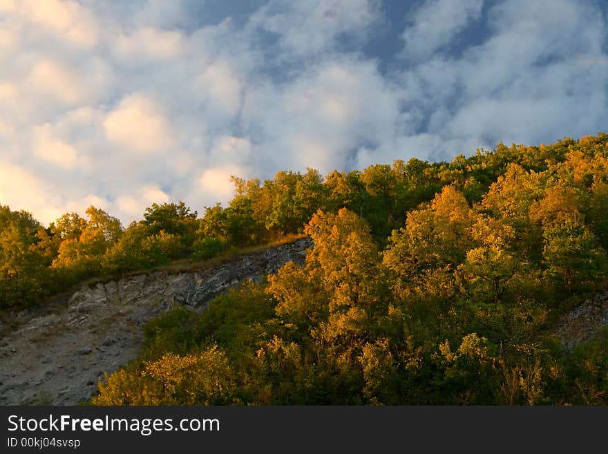 This photo has been made in mountains of Bashkiria. This photo has been made in mountains of Bashkiria.