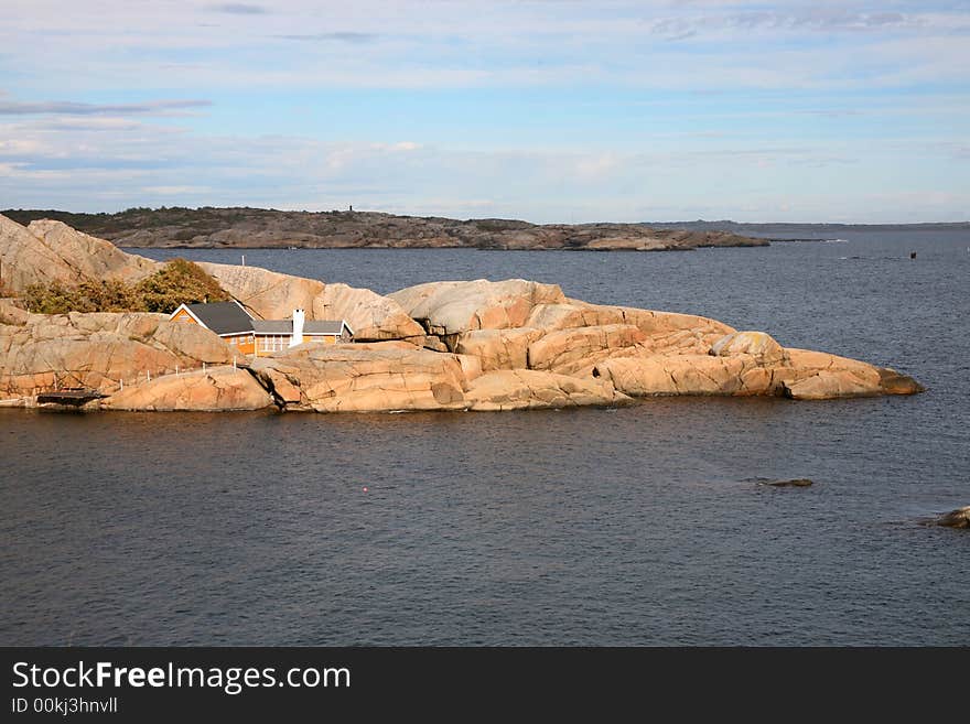 Summer house by the ocean