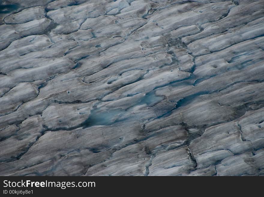 Glacier near Skagway Alaska