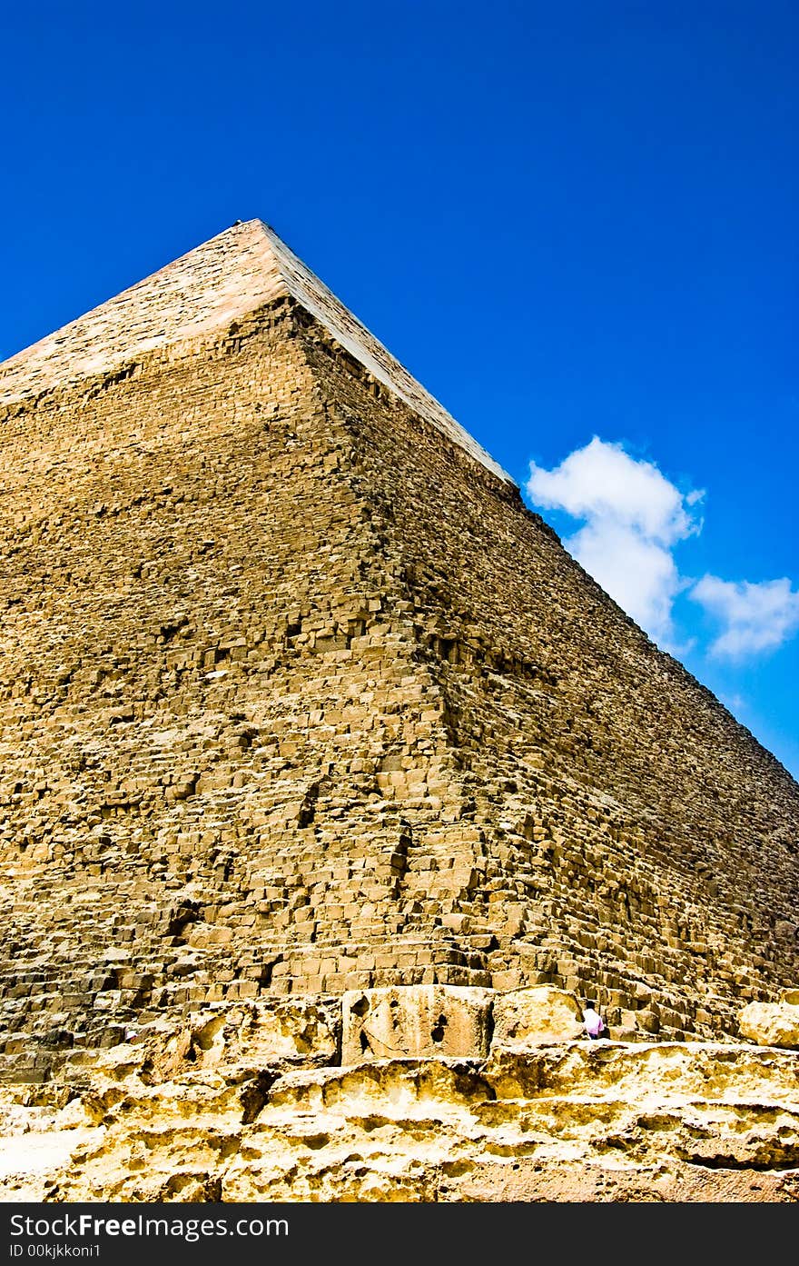 The second great pyramid at giza. The second great pyramid at giza