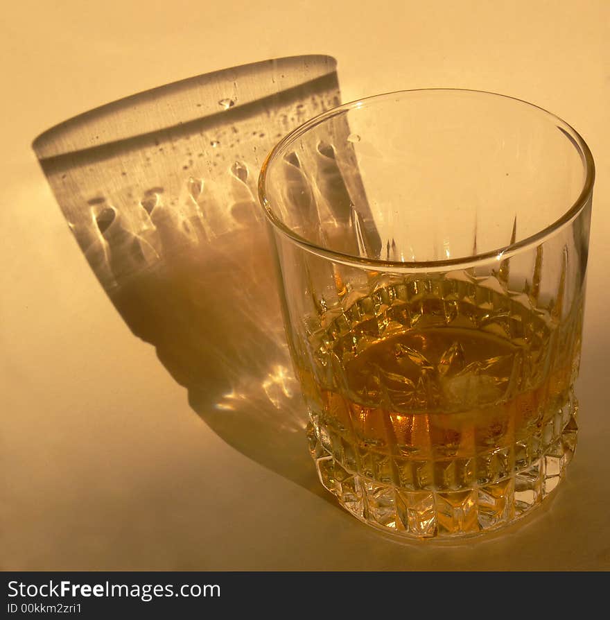 Glass With Whiskey