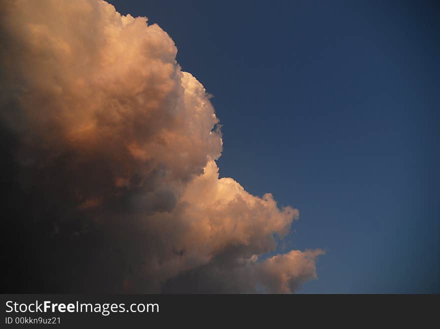 Tornado clouds