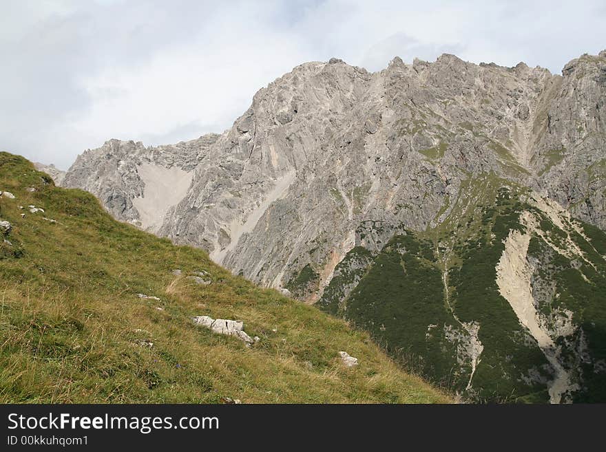 Beautiful landscape in Austrian Alps. Beautiful landscape in Austrian Alps