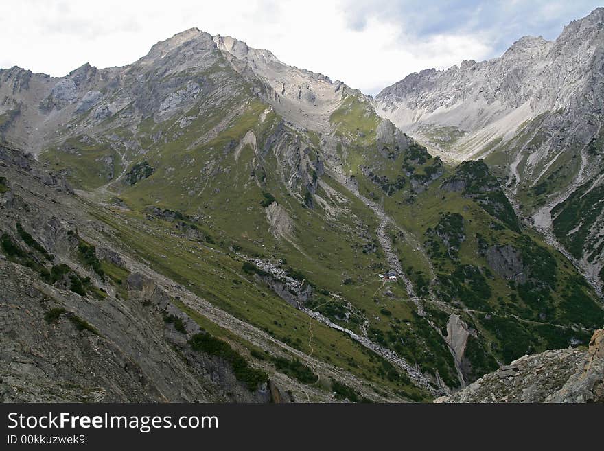 Beautiful landscape in Austrian Alps. Beautiful landscape in Austrian Alps