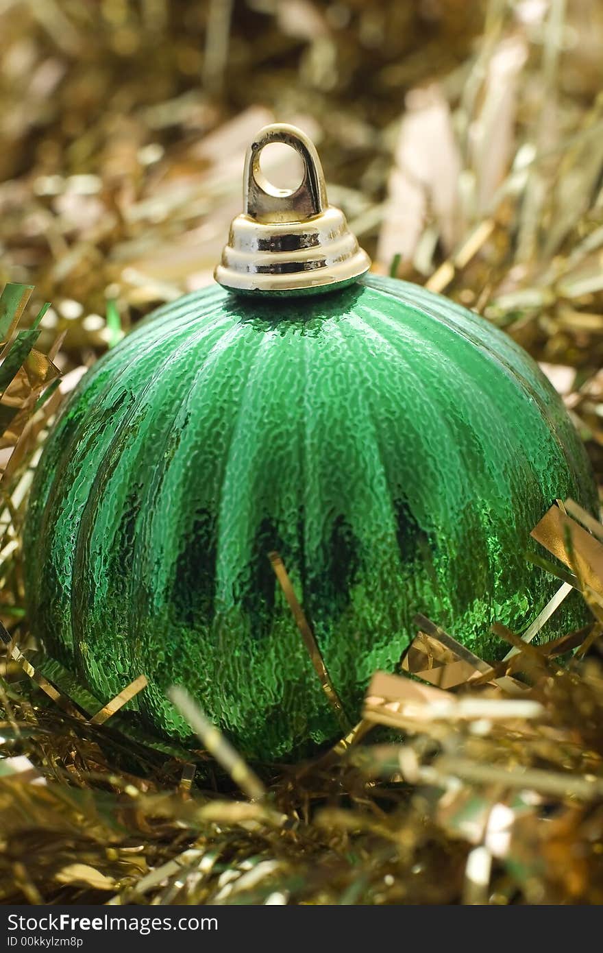 Green christmas decoration