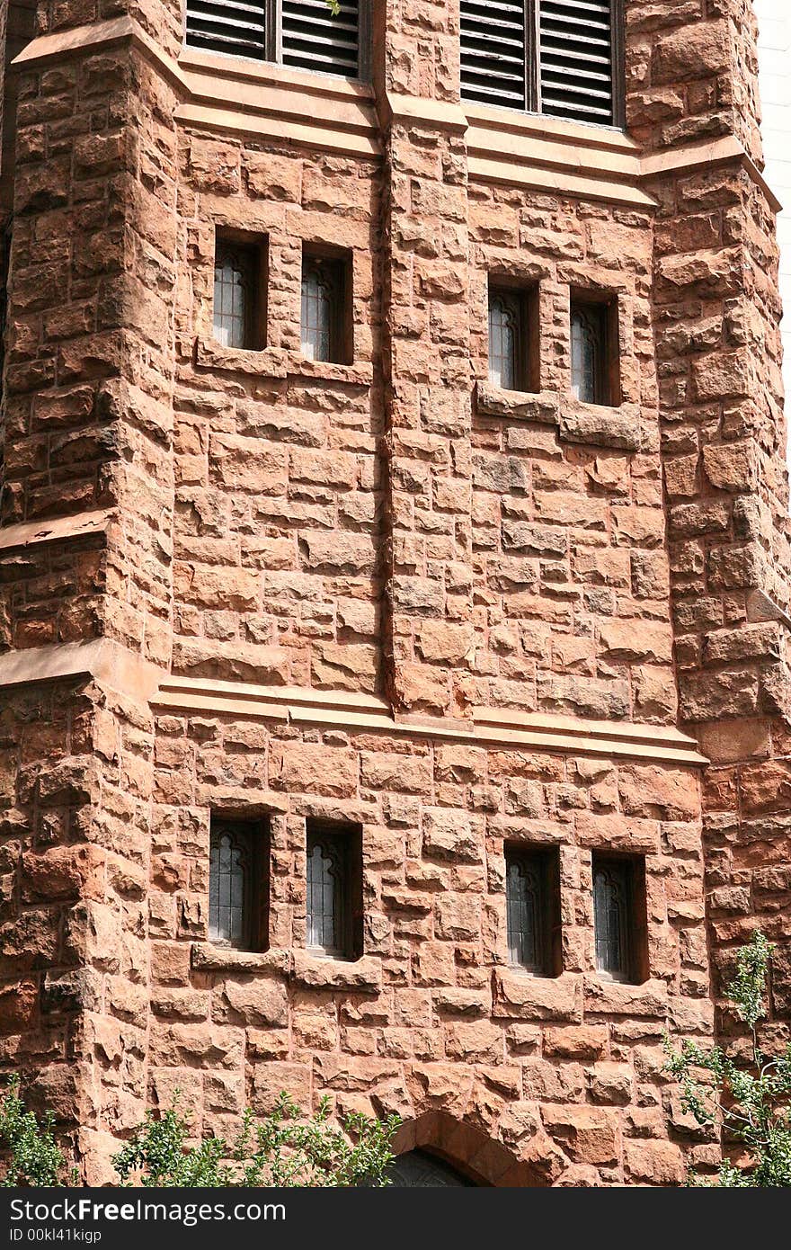 Stone Church Wall