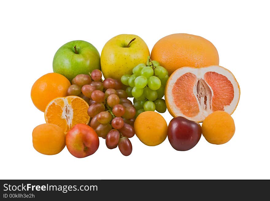 Colorful fruits