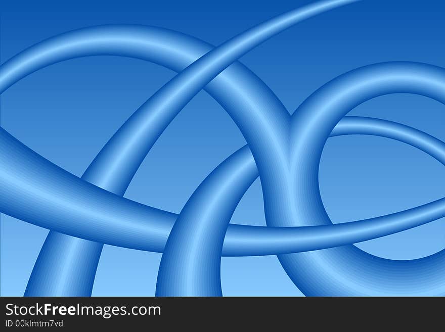 Blue water abstract vector illustration. Blue water abstract vector illustration