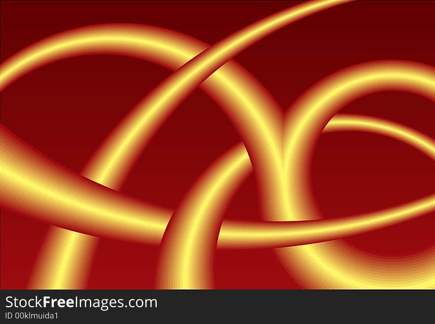 Red fire abstract vector illustration. Red fire abstract vector illustration