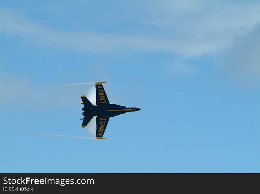 Blue  Angels F 18 Hornet