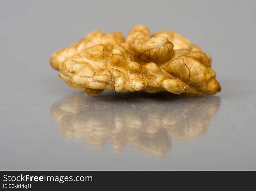 Walnuts Close Up Isolated