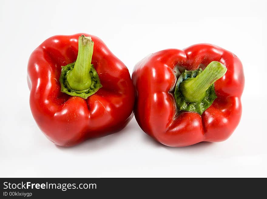 Red peppers