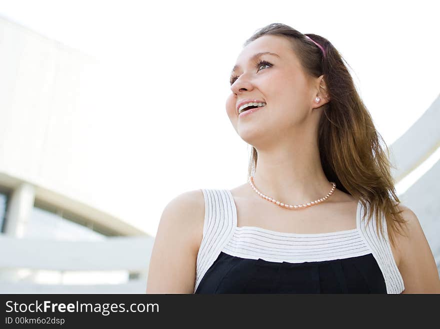 Young Woman Portrait Outdoor