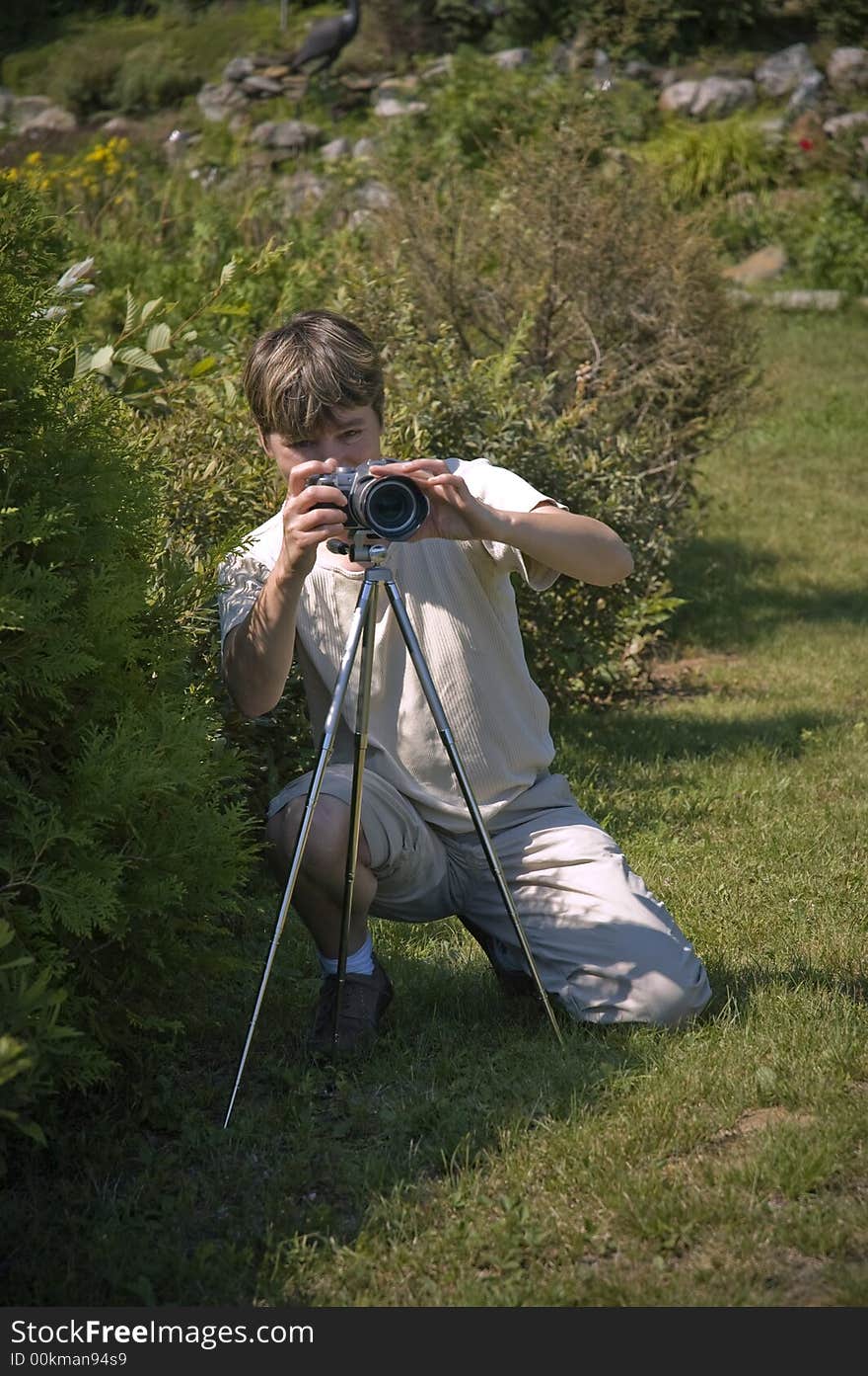 Woman Photographer