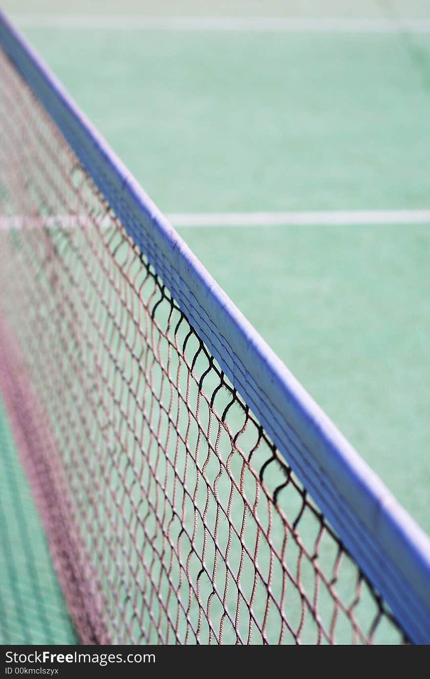 Tennis court net