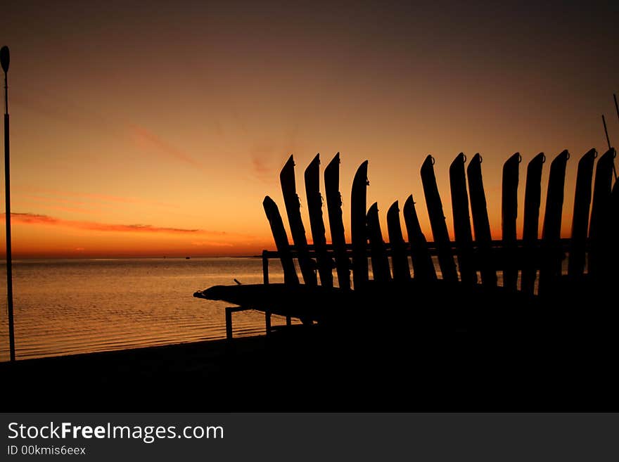 Kayak Sunset