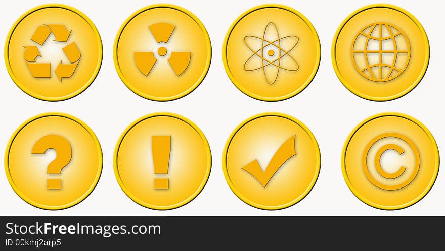 8 Useful Golden Icons