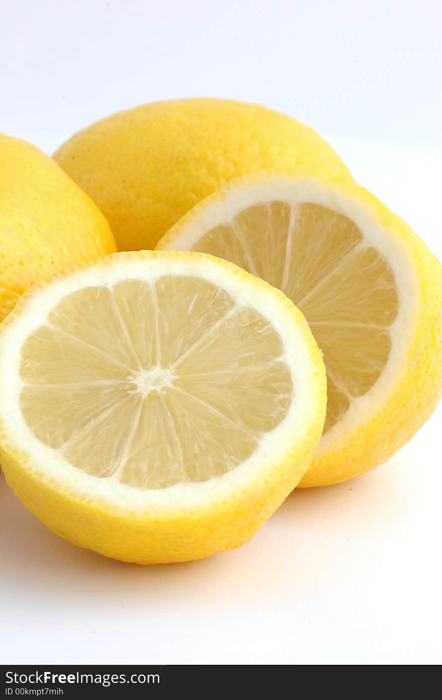 Lemons cut