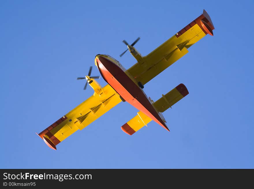 Firefighting plane